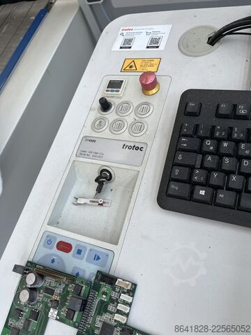 Auduma griešanas iekārta Trotec inkl. JQS Querimat, Sigama C-13 SP 4000, Vent Set SP 3000, Querimat QSV