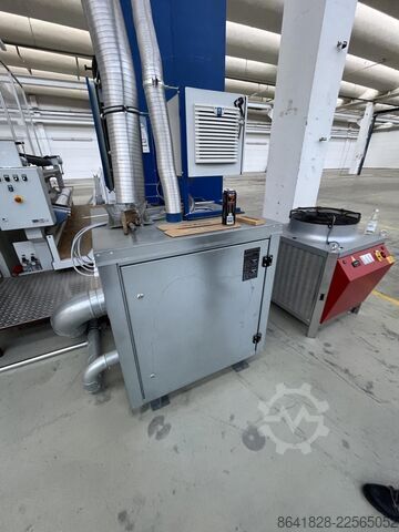 Auduma griešanas iekārta Trotec inkl. JQS Querimat, Sigama C-13 SP 4000, Vent Set SP 3000, Querimat QSV