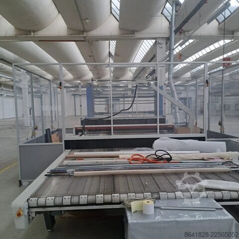 Auduma griešanas iekārta Trotec inkl. JQS Querimat, Sigama C-13 SP 4000, Vent Set SP 3000, Querimat QSV