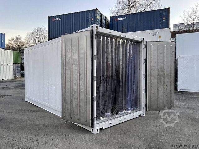 Other 20 FuÃŸÃ¼hlcontainer -  Aluminium flach FuÃŸboden, PVS Vorhang,  EXTRA HOCH   /   KÃ¼hlzelle KÃ¼hllager Container
