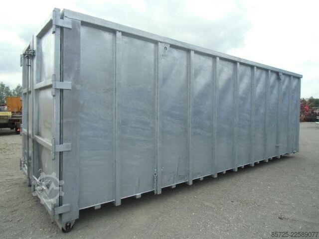 Makinë plehëruese  Haakarm mestcontainer