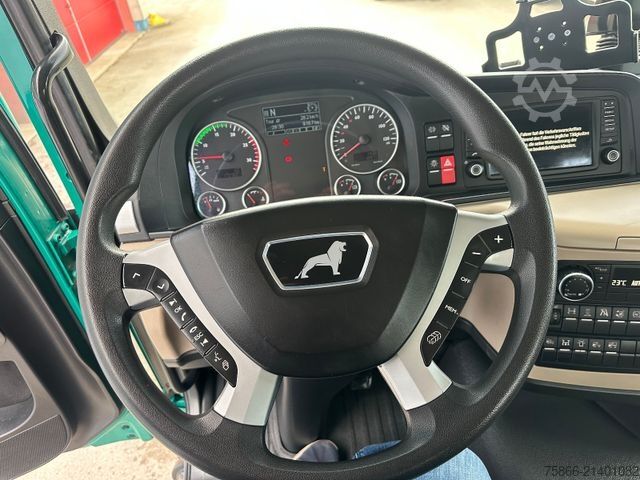 Lastbil med flak MAN 26.460 TGS 6x2 Palfinger PK 22.001L TEC BSL Funk