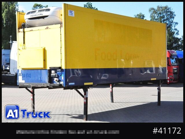 Caja intercambiable con caja frigorífica KRONE Kühlkoffer, Wechselbrücke Thermo King  Doppelstock,
