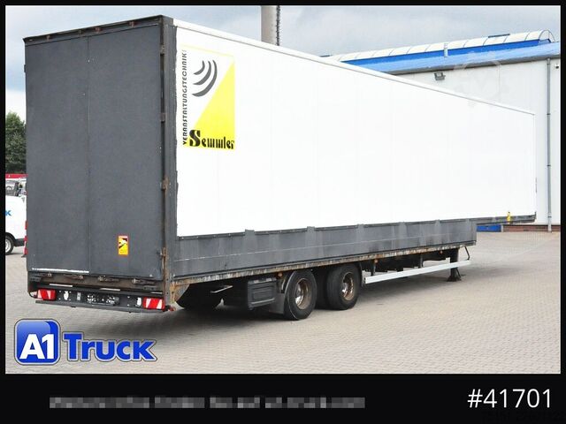 Semirremolque caja SPIER Jumbo, Koffer,  235/75 R17,5, TÜV 03-2027