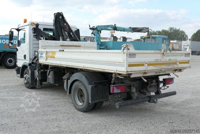 Трёхсторонний самосвальный фургон MAN 8.220 TGL BB, Hiab 055 BS-2, Greifer, AHK, Funk