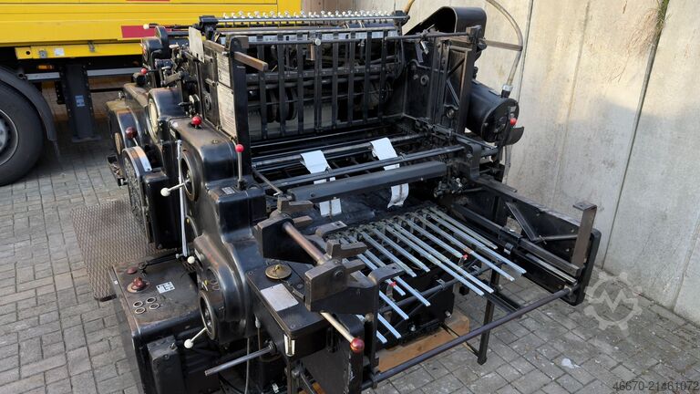 Macchina da stampa tipografica Heidelberg SBB (57x82)