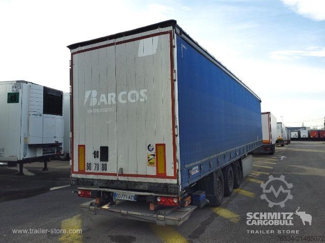 Otvorena poluprikolica sa ceradom Schmitz Cargobull Semitrailer Curtainsider Standard Hayon