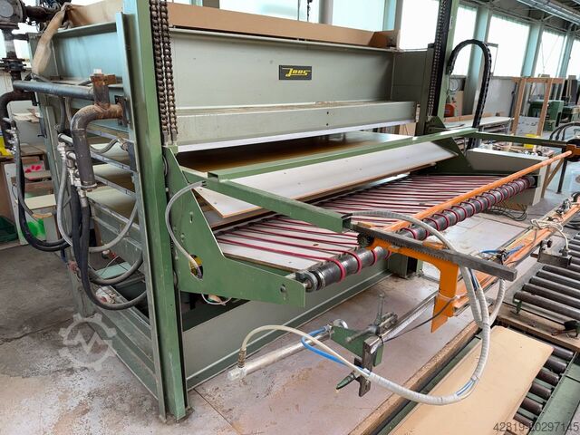 Veneer press Joos HP 90 with 2 intermediate plates