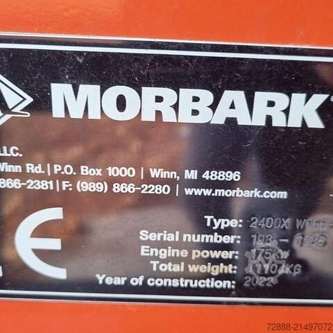 Houtversnipperaar MORBARK WH2400XP
