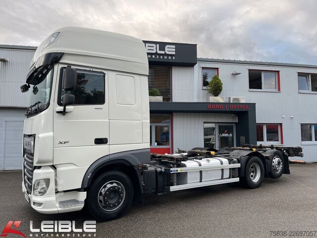 ट्रक चेसिस DAF XF 480 6x2 BDF-SDG/ Multiwechsler*Lenkachse*