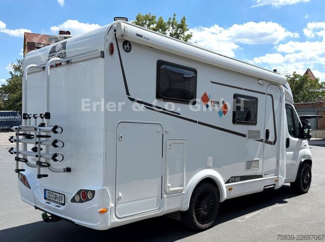 Halvintegrerad husbil ETRUSCO V 6.6SB,Stanklima,Wechselrichter.,Solar, AHK, TV