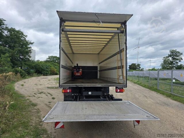 Box truck DAF LF 260 Koffer 14 Tonner, LK,BW, Rückfahrkamera