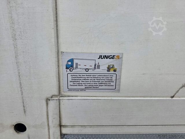 Box truck DAF LF 260 Koffer 14 Tonner, LK,BW, Rückfahrkamera