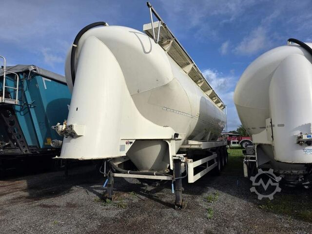 Semirimorchio silo SPITZER 55 cbm 6 Kammern, 6 Dockdeckel,  ALCOA LM