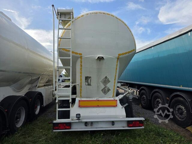 Semirimorchio silo SPITZER 55 cbm 6 Kammern, 6 Dockdeckel,  ALCOA LM