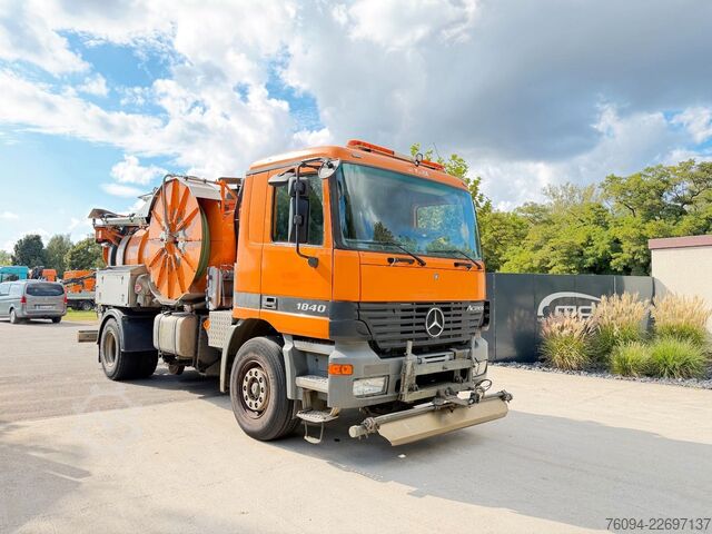 Вакуумний автоцистерна MERCEDES-BENZ Actros 1840 Kaiser Saug-Druck Kombi 2-WEGE