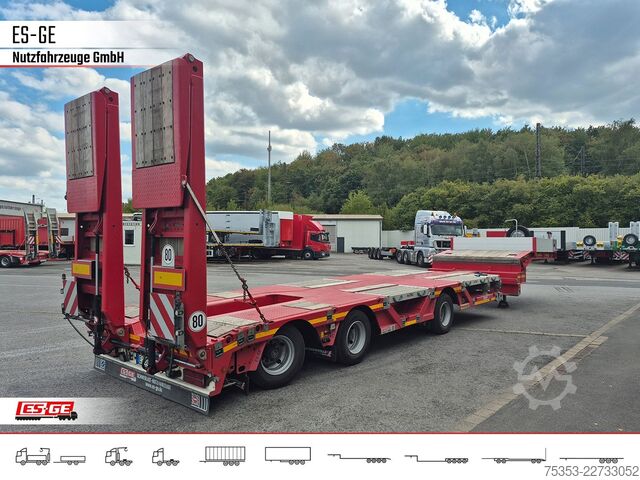 Нискорамно полуремарке FAYMONVILLE Multimax Satteltieflader (1+2) - nachlaufgelenkt