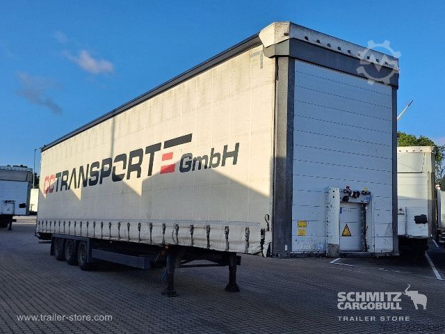กึ่งพ่วงเปิดพร้อมผ้าใบคลุม Schmitz Cargobull Curtainsider Mega