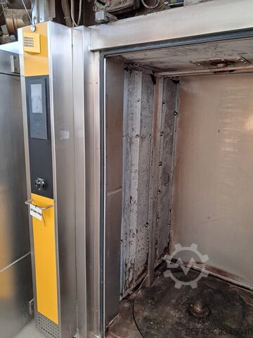 Horno rotativo de panadería con carro Miwe ROLL IN 6080