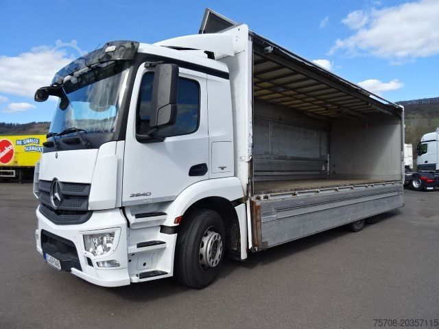 د مشروباتو لارۍ MERCEDES-BENZ 2540 Antos*7,8 m Schwenkwand*NLA*2 to LBW*2x AHK