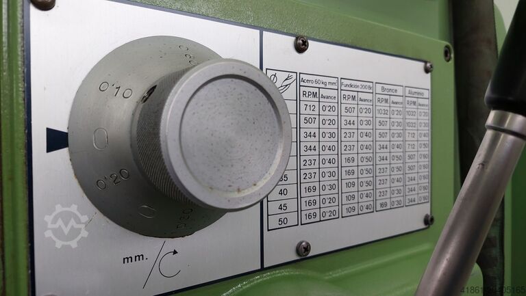 Suur kiirus Käigukasti kolonni puurimismasin IBARMIA B 50