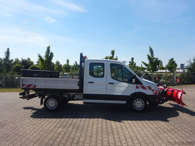 Transporter mit Kipper FORD Transit Doka Kipper 350 L2 4x4 Winterdienst