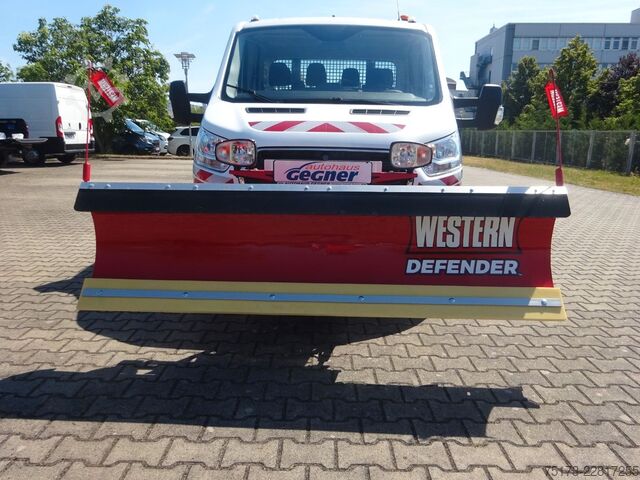 Transporter mit Kipper FORD Transit Doka Kipper 350 L2 4x4 Winterdienst