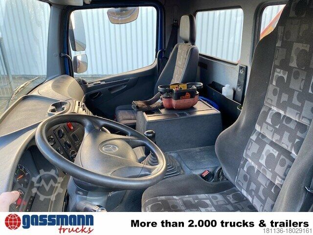 فلیټ بیډ ټرک Mercedes-Benz Axor 1828 L 4x2 mit Kran Palfinger PK 9501, Funk