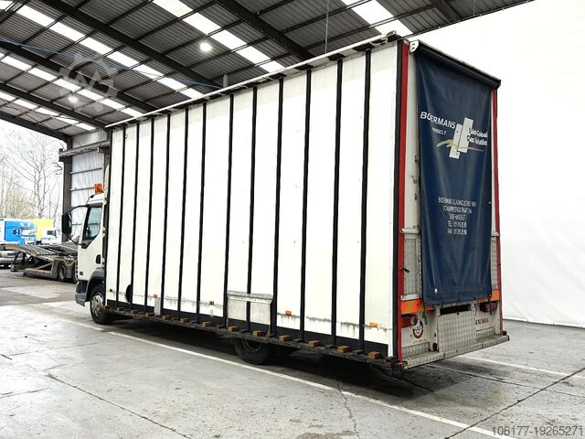 DAF LF 45 180 GLAS TRANSPORT / TRANSPORT GLAS -GLAS - VERRE DAF LF 45 180 GLASVERVOER /  TRANSPORT GLAS -GLASS ...