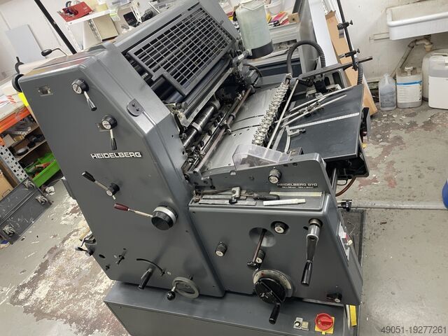 1 Kleuren / afdrukeenheden HEIDELBERG GTO 52