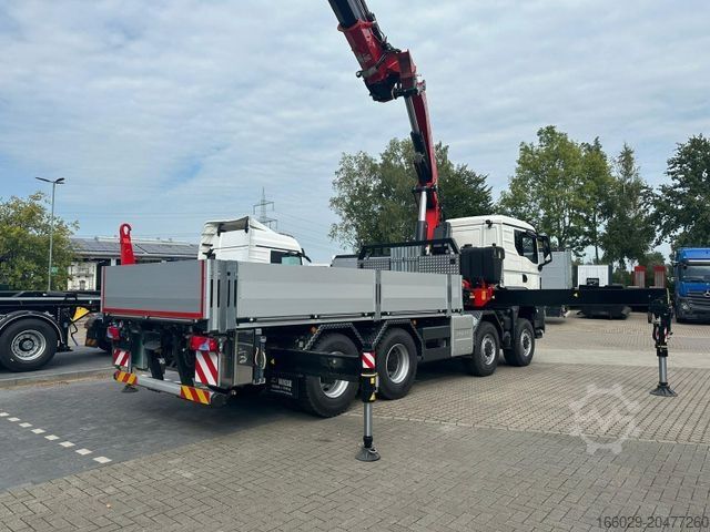 Truck mounted crane MAN TGS 41.520 8x8 mit Fassi Ladekran F710RA.2.26