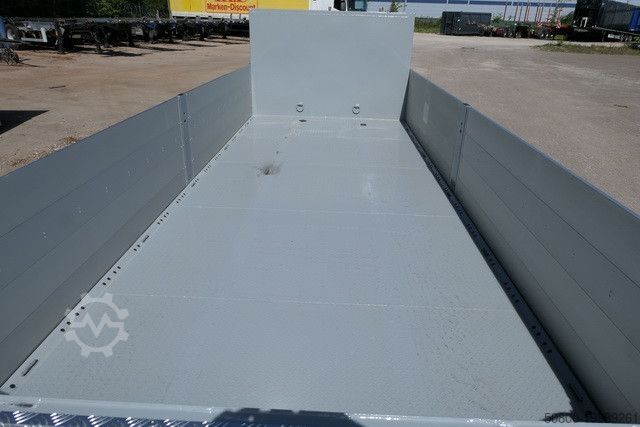 Крюковой мусоровоз  alga, Zurrösen, Pendelklappe, Bordwände,Pritsche