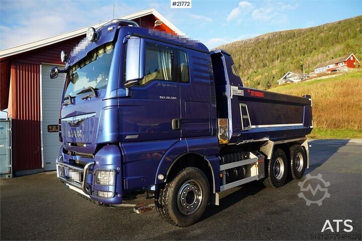 Damperli kamyon MAN TGX 26.580