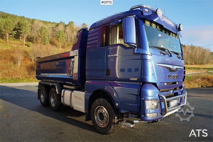 Damperli kamyon MAN TGX 26.580