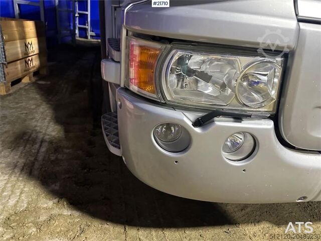 Damperli kamyon Scania R560 brøyterigget krokbil m / 20 T krok og kasse.