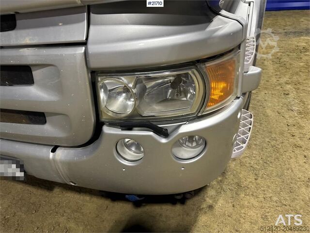 Damperli kamyon Scania R560 brøyterigget krokbil m / 20 T krok og kasse.