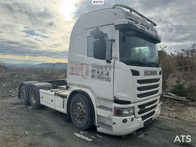 Standart-SZM Scania G480 6x2 Trekkvogn m/ tipp hydraulikk