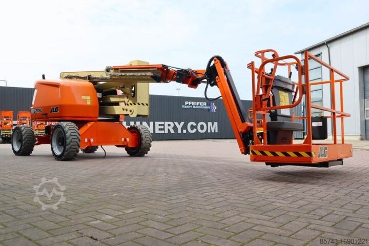 Platformă de lucru telescopică articulată JLG EC-520AJ Electric, 18m Working Height, 10.65m Reac