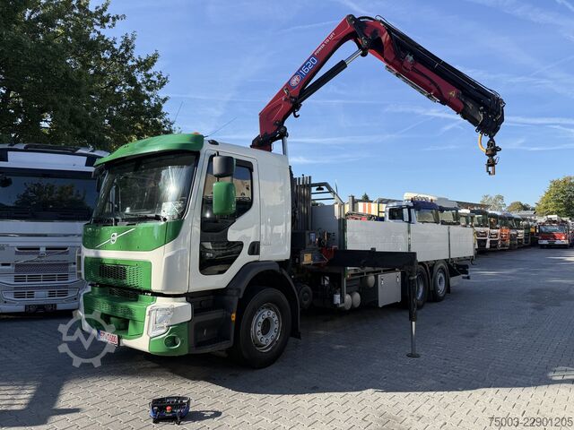 Кран, змонтований на вантажівці Volvo FE320 6X2 HMF 1620 K5 bis 18.50 Meter
