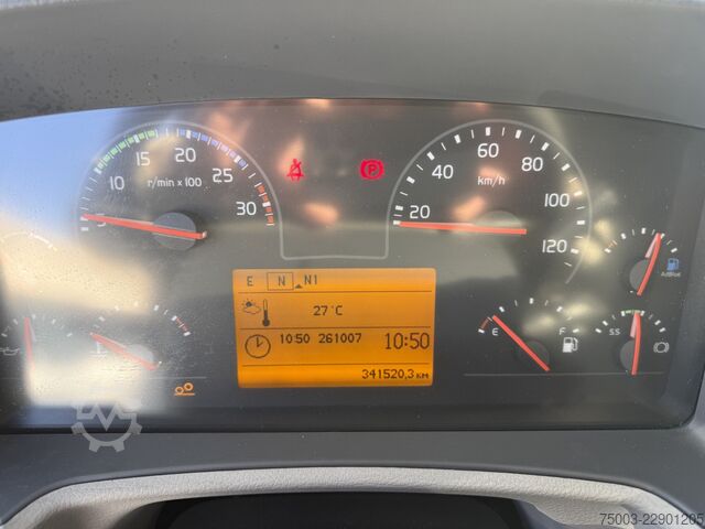 Кран, змонтований на вантажівці Volvo FE320 6X2 HMF 1620 K5 bis 18.50 Meter