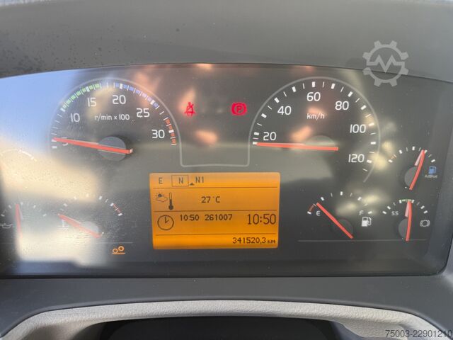 Вантажівка з відкритою платформою Volvo FE320 6X2 HMF 1620 K5 bis 18.50 Meter