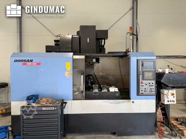 מרכז עיבוד שבבי אנכי DOOSAN DNM 500