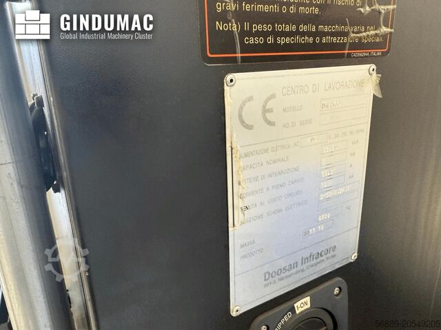 מרכז עיבוד שבבי אנכי DOOSAN DNM 500