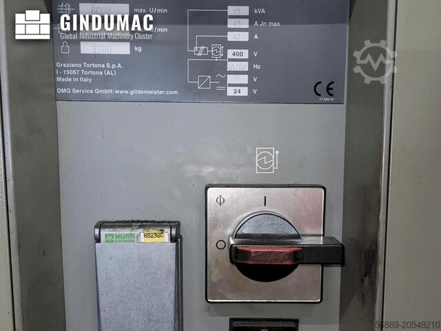 מכונת מפנה אופקית DMG Gildemeister CTX 320 linear