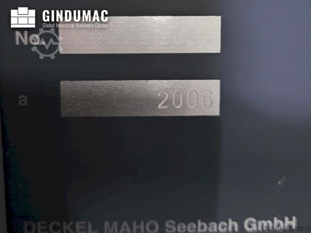 מרכז עיבוד שבבי אוניברסלי DECKEL MAHO DMF 250 linear