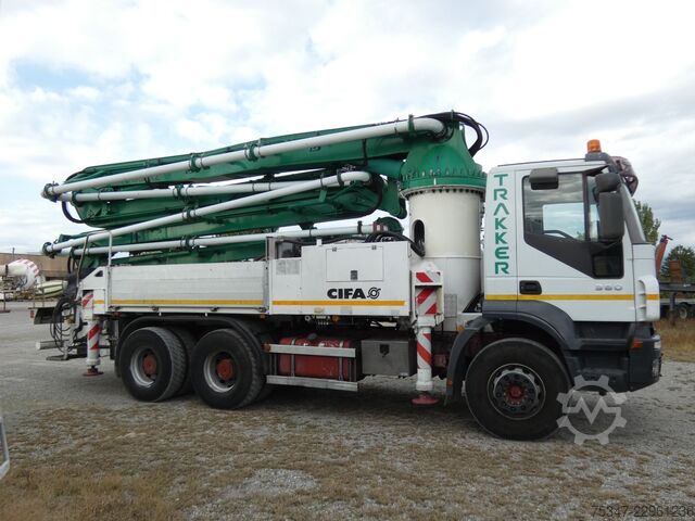 Xe bơm bê tông Iveco TRAKKER 380