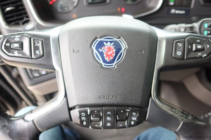 фургон-автовоз Scania R500 Oprijvrachtwagen 6x2 Black_Line Stuur_Lift_AS
