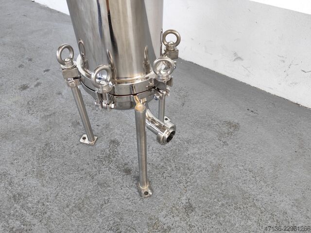 Kynttiläsuodattimen kotelo – 3 × 30″ – SUS304 NORDFILTER Kerzenfilter 3 Kerzen 3 hoch