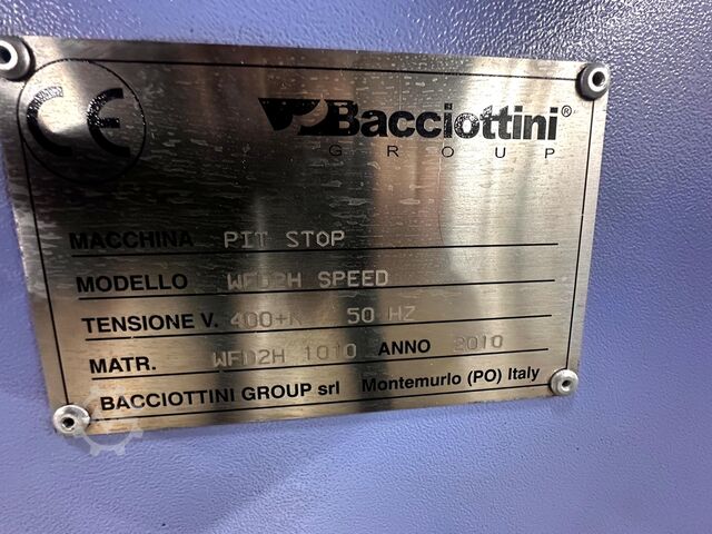 Μηχανή χάραξης και δίπλωσης με σύστημα MB Bacciottini Pit Stop WFD2H Speed + WFD2H 1010 + PFNET 52/4- 40-ART52 Rill- und Falzmaschine inkl. MB System