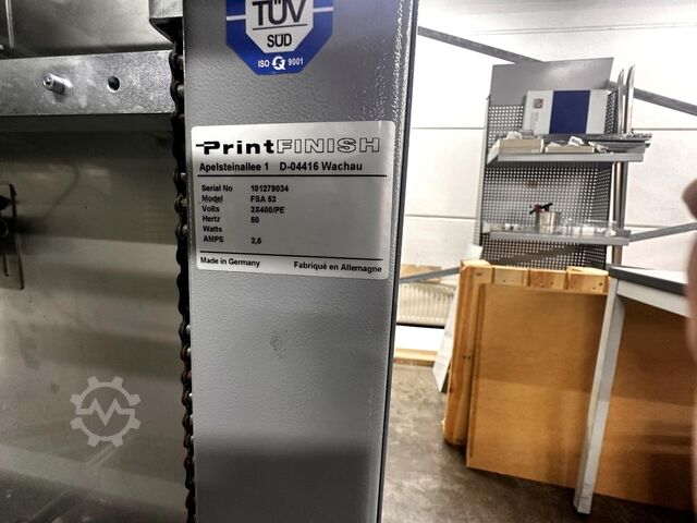 Μηχανή χάραξης και δίπλωσης με σύστημα MB Bacciottini Pit Stop WFD2H Speed + WFD2H 1010 + PFNET 52/4- 40-ART52 Rill- und Falzmaschine inkl. MB System